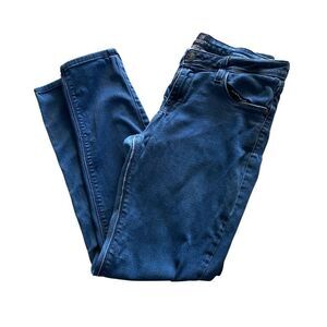 Women's Just Black Blue Skinny Jeans Size 31